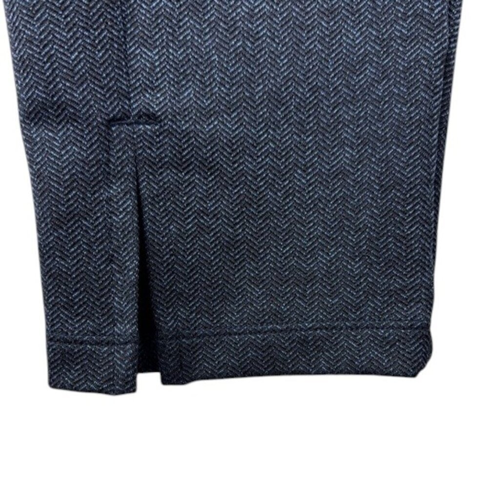 Athleta Leggings Black & Blue Herringbone Crop Women’s Size S Like New - Picture 8 of 10